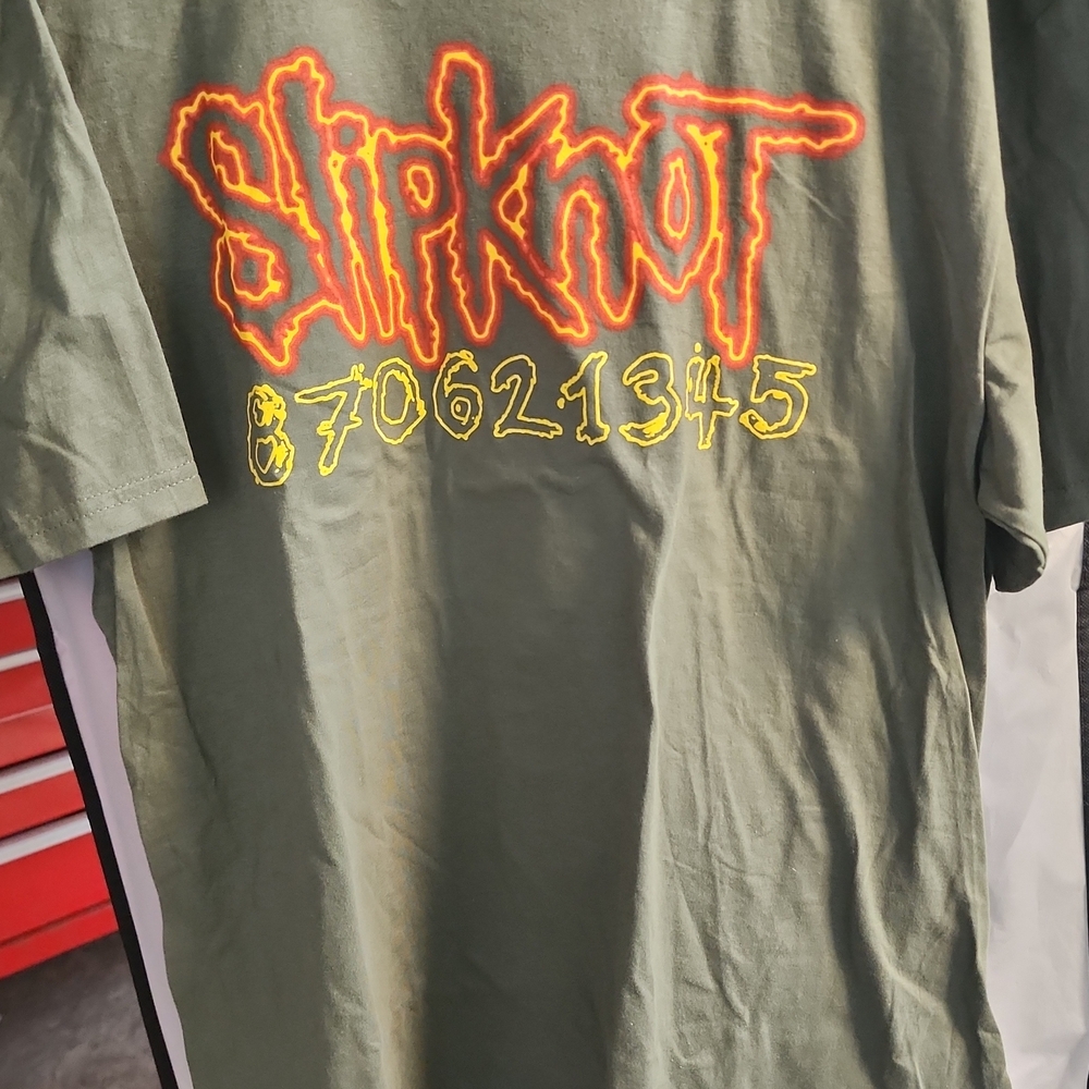 Olive Green Graphic Tee